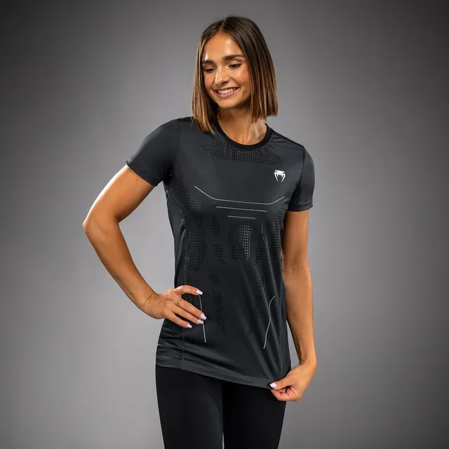 venum-technical-3-0-damen-dry-tech-t-shirt-grigio-tempesta-grau image 1