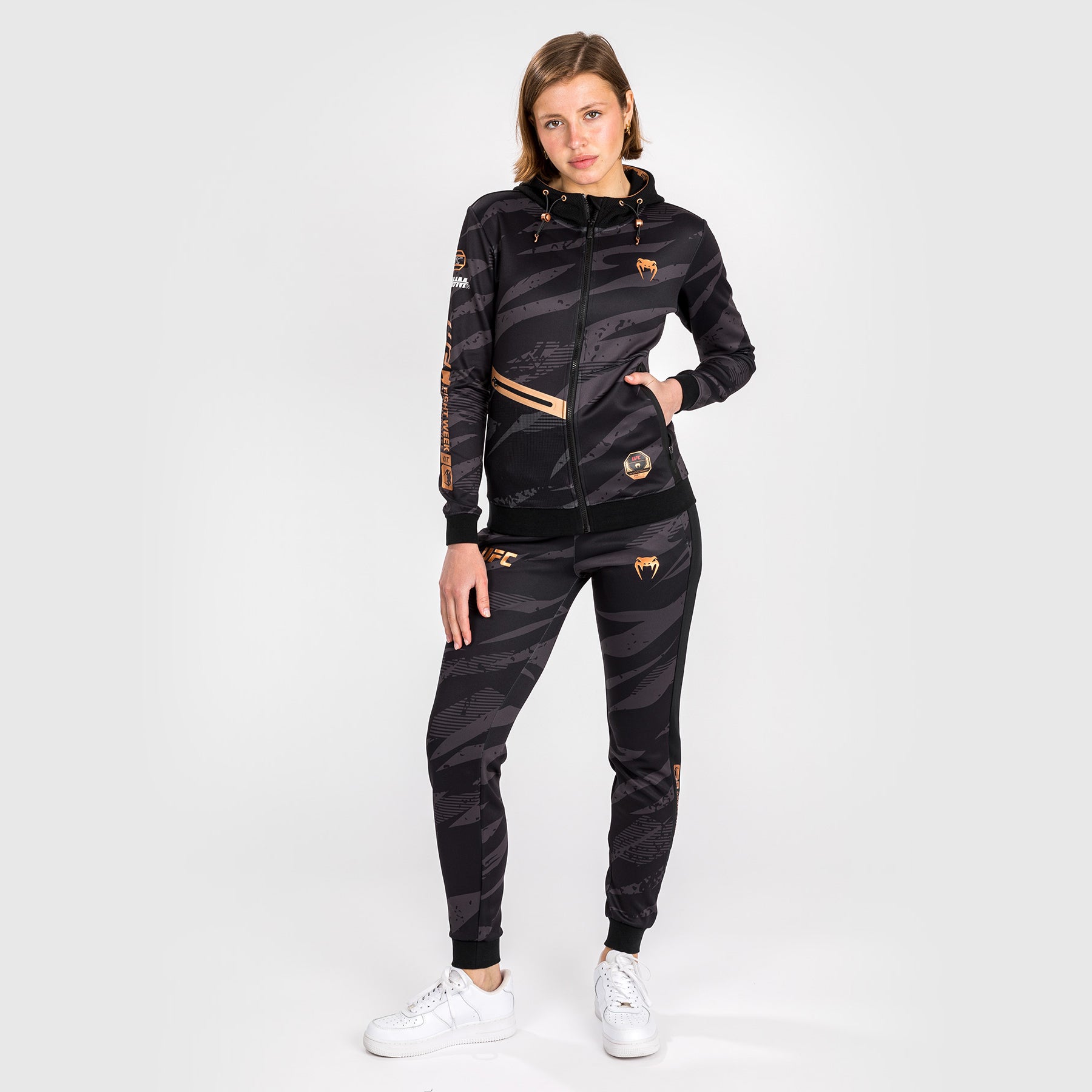 venum-ufc-adrenaline-fight-week-frauen-zip-hoodie-urban-camo image 2