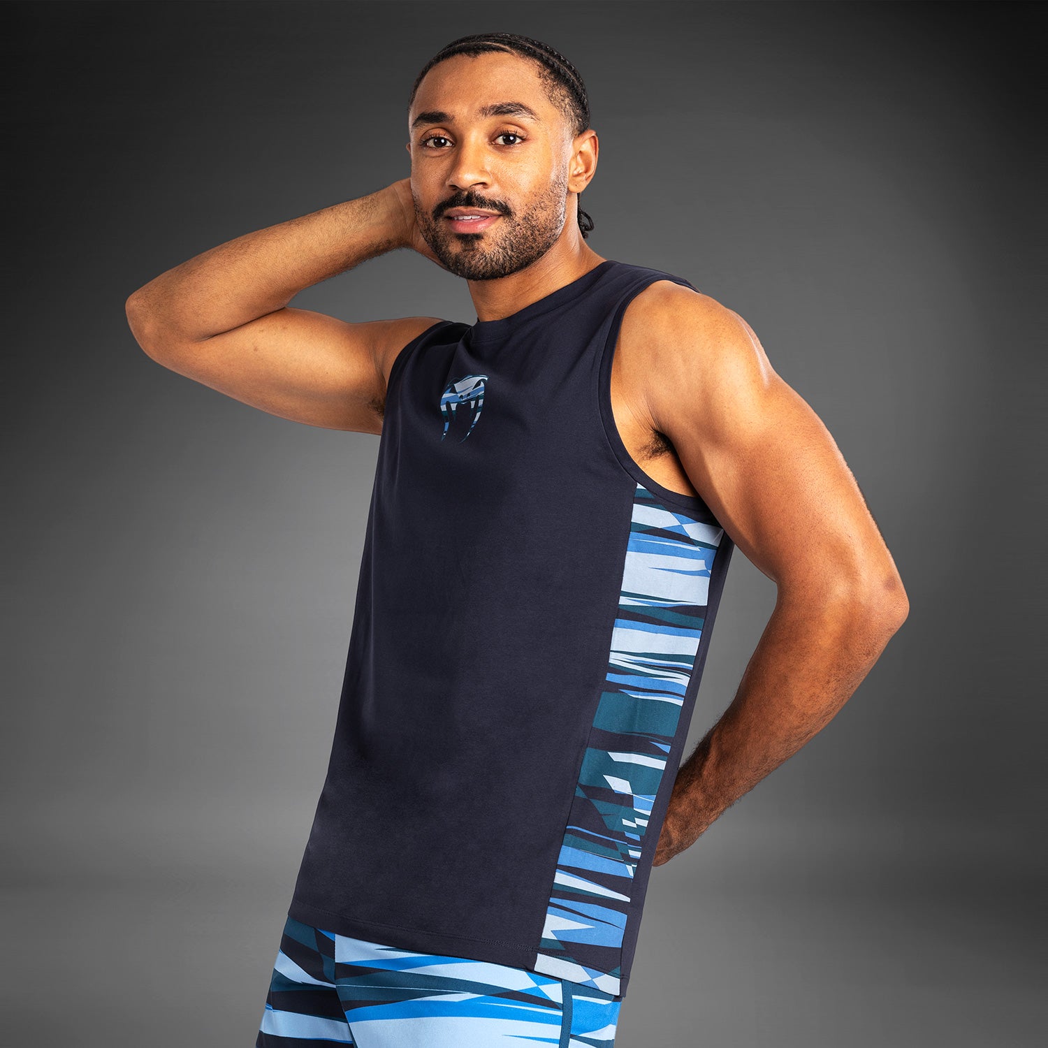 venum-rapid-herren-tank-top-shadow-blue image 2