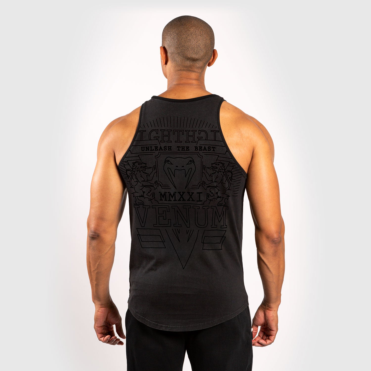 venum-lions21-tanktop-herren-schwarz-schwarz image 2