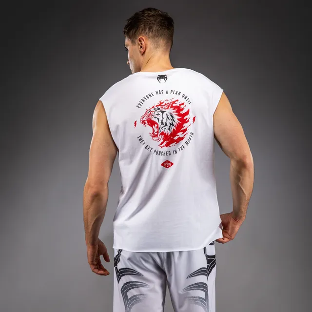 venum-x-mike-tyson-tiger-rmelloses-t-shirt-herren-optisch-wei image 1