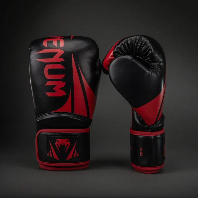 venum-challenger-2-5-boxhandschuhe-schwarz-rot image 1