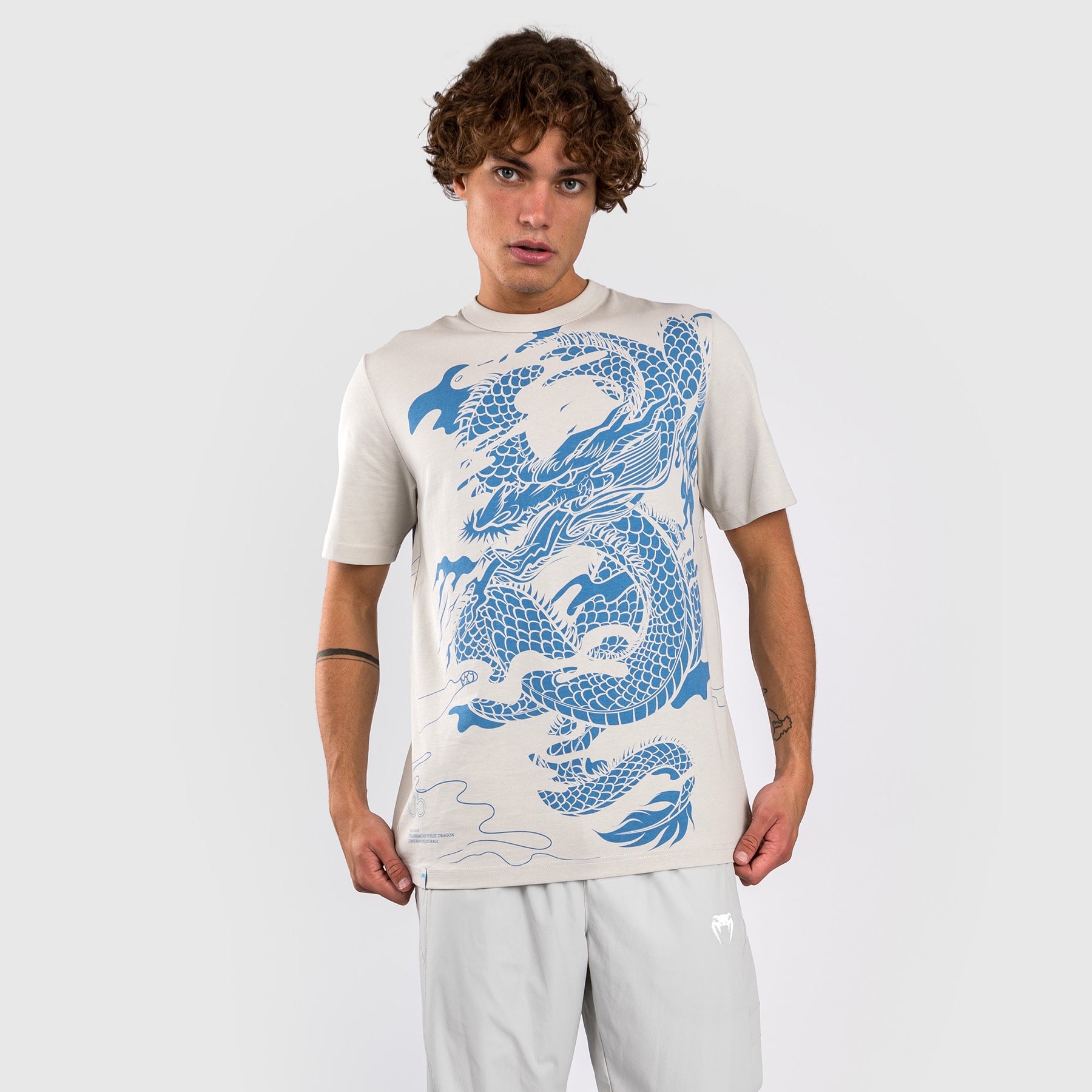 venum-dragon-s-flight-herren-t-shirt-misty-blue-schwarz image 1