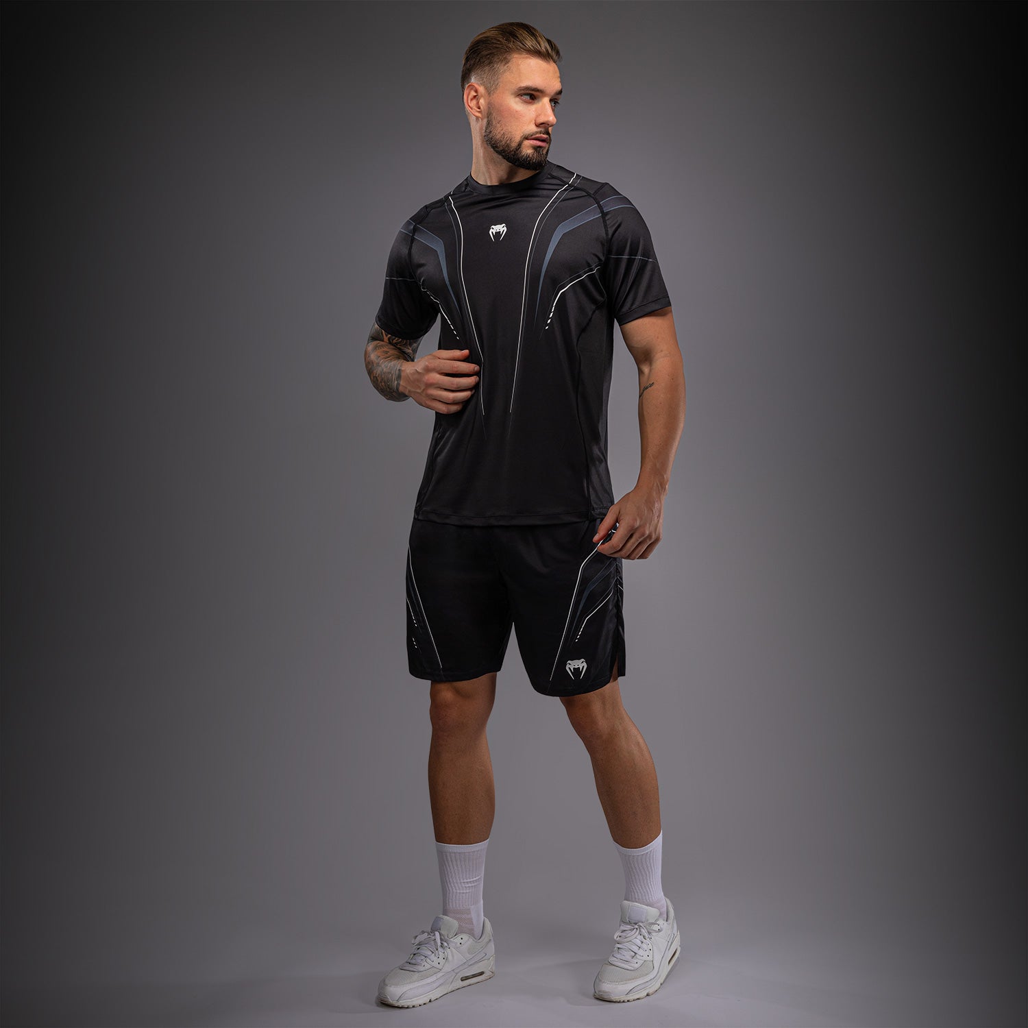 venum-streamline-dry-tech-t-shirt-schwarz-wei-f-r-herren image 4