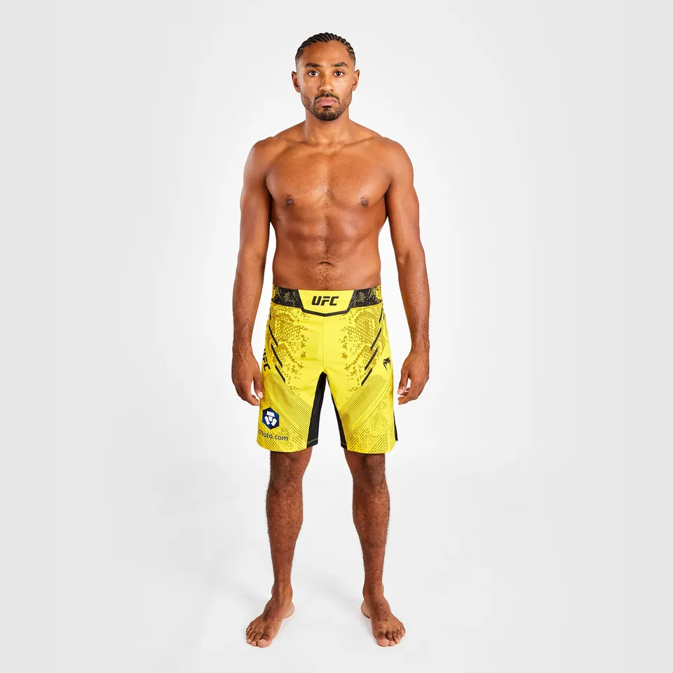 venum-ufc-adrenaline-authentic-fight-night-fight-short-lange-passform-gelb-herre image 1