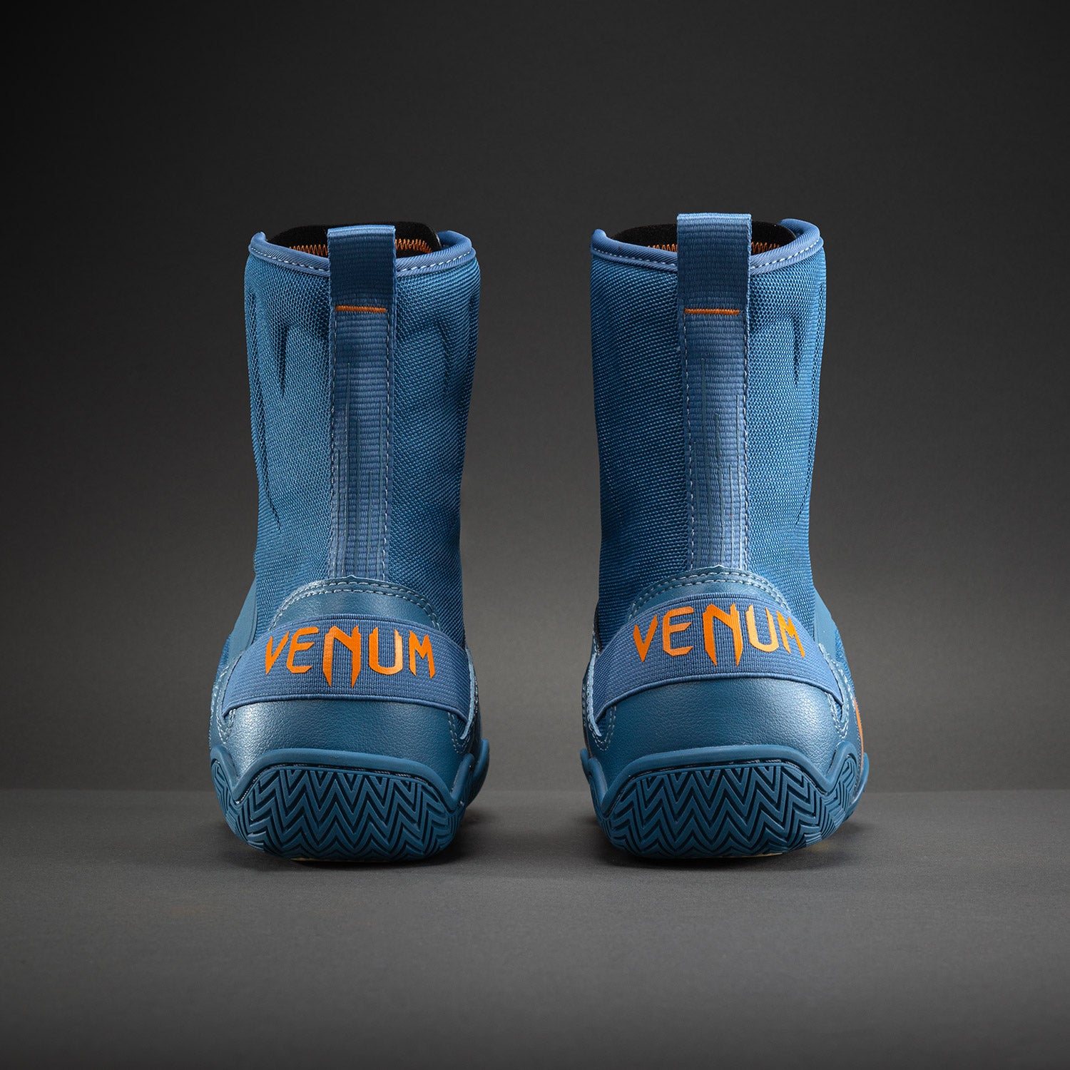 venum-elite-neo-boxschuhe-stahlblau-orange image 4