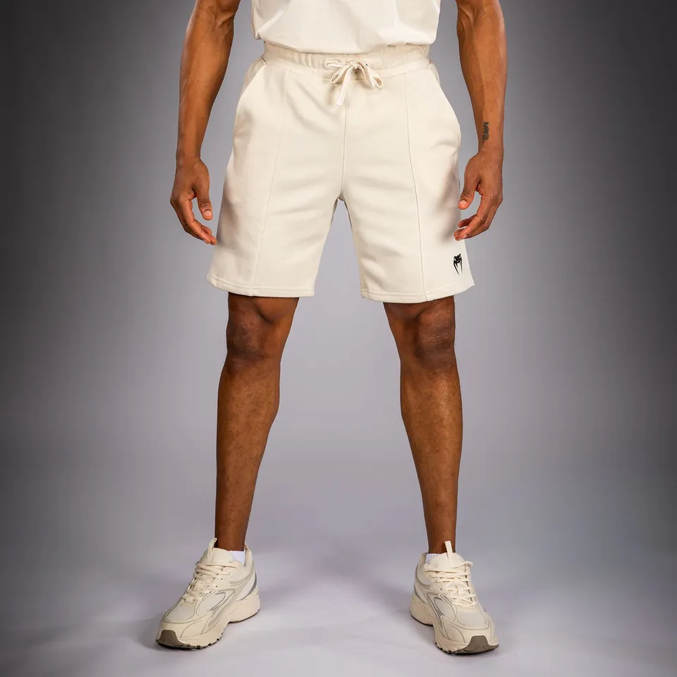 venum-contender-fleece-shorts-baumwolle-cremewei image 1