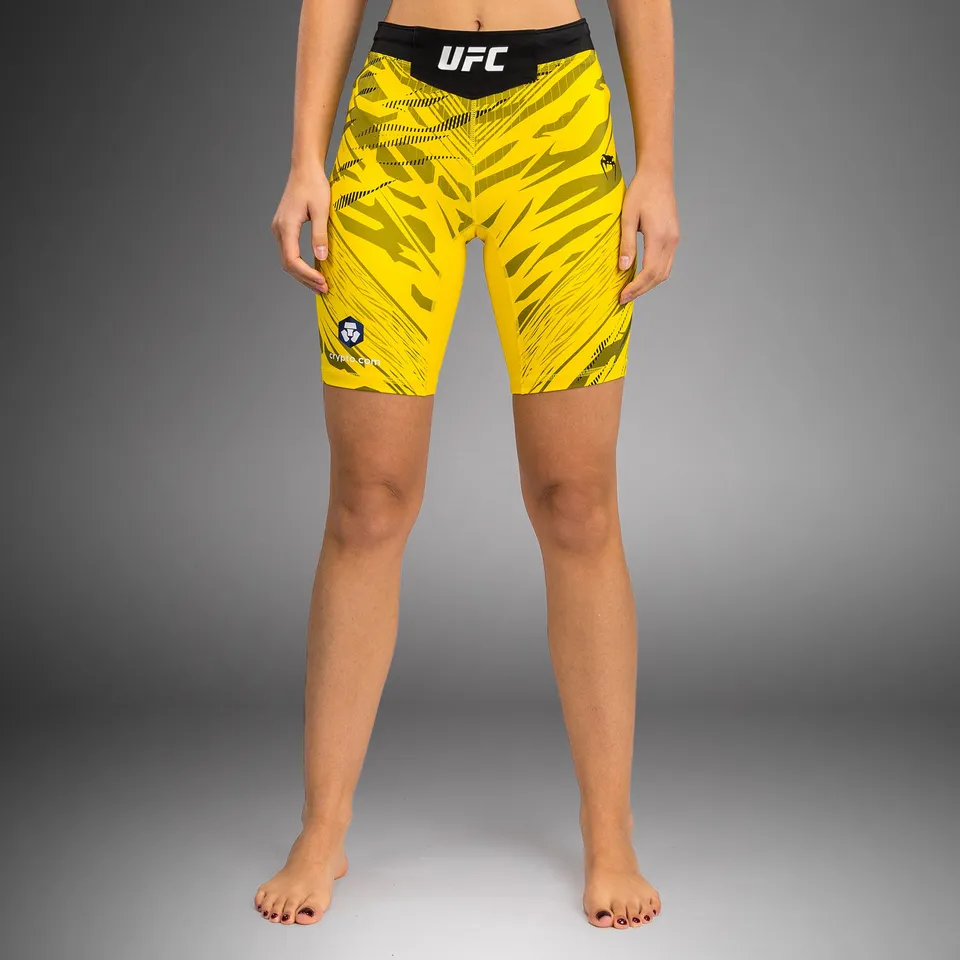 venum-ufc-fusion-authentic-fight-night-vale-tudo-short-long-fit-damen-gelb image 1