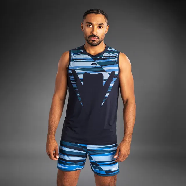 venum-rapid-herren-tank-top-snake-head-shadow-blue image 1