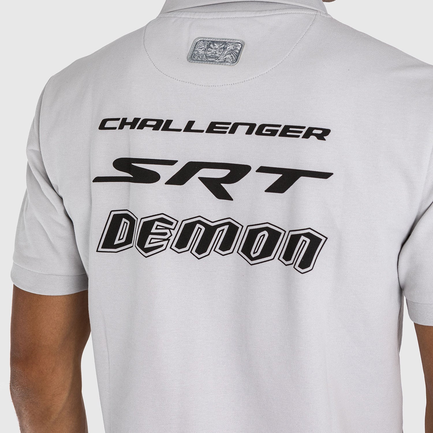 venum-x-dodge-demon-170-polohemd-herren-grau image 5