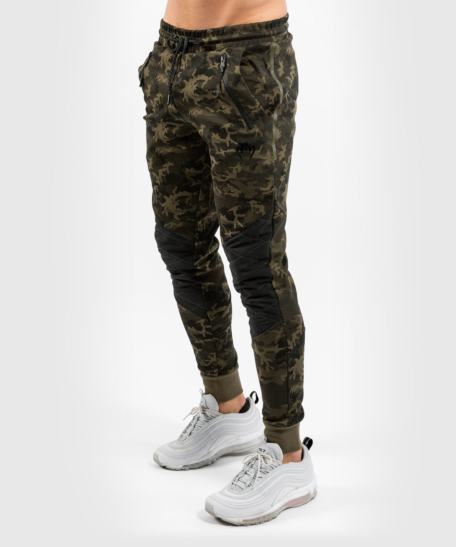 venum-laser-evo-jogginghose-khaki-camo-mit-reissverschlusstaschen image 1