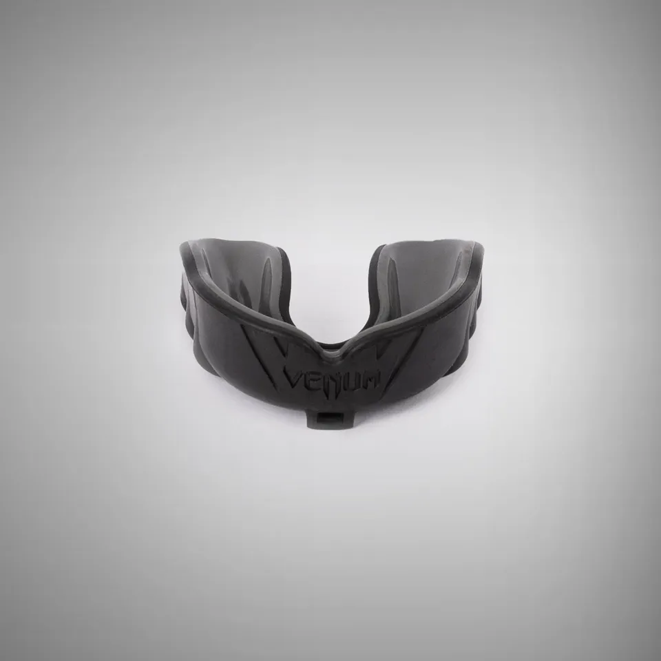 venum-challenger-mundschutz-mit-ohne-riemen-schwarz-grau image 1