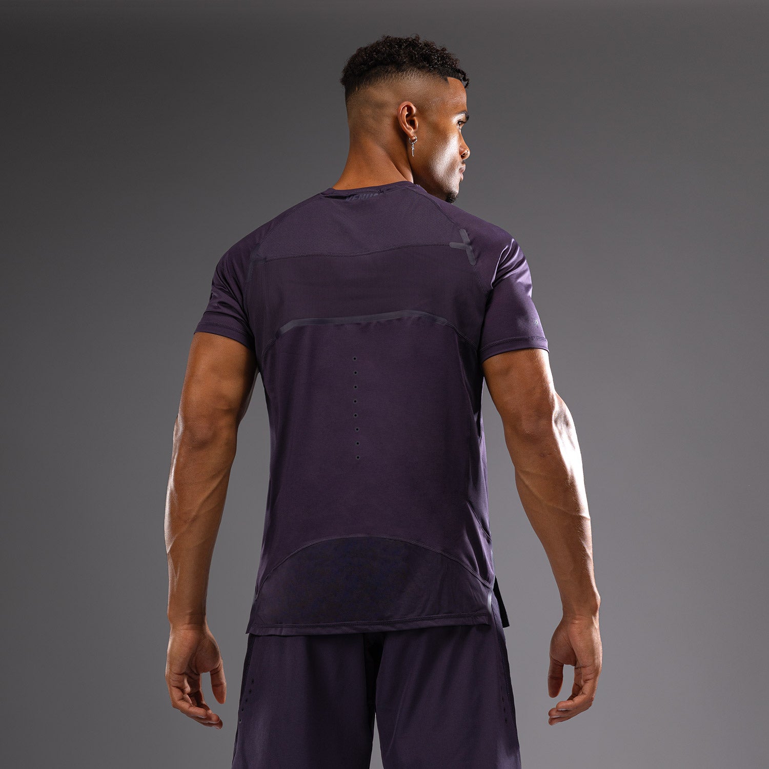 venum-g-fit-air-dry-tech-t-shirt-herren-dunkelviolett image 4
