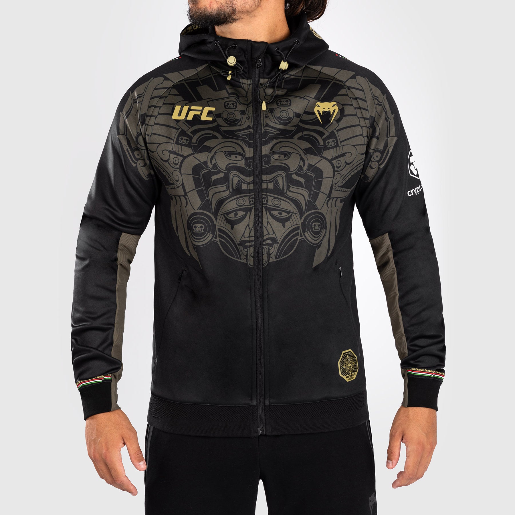 noche-ufc-by-venum-authentic-fight-night-herren-walkout-hoodie-schwarz image 4