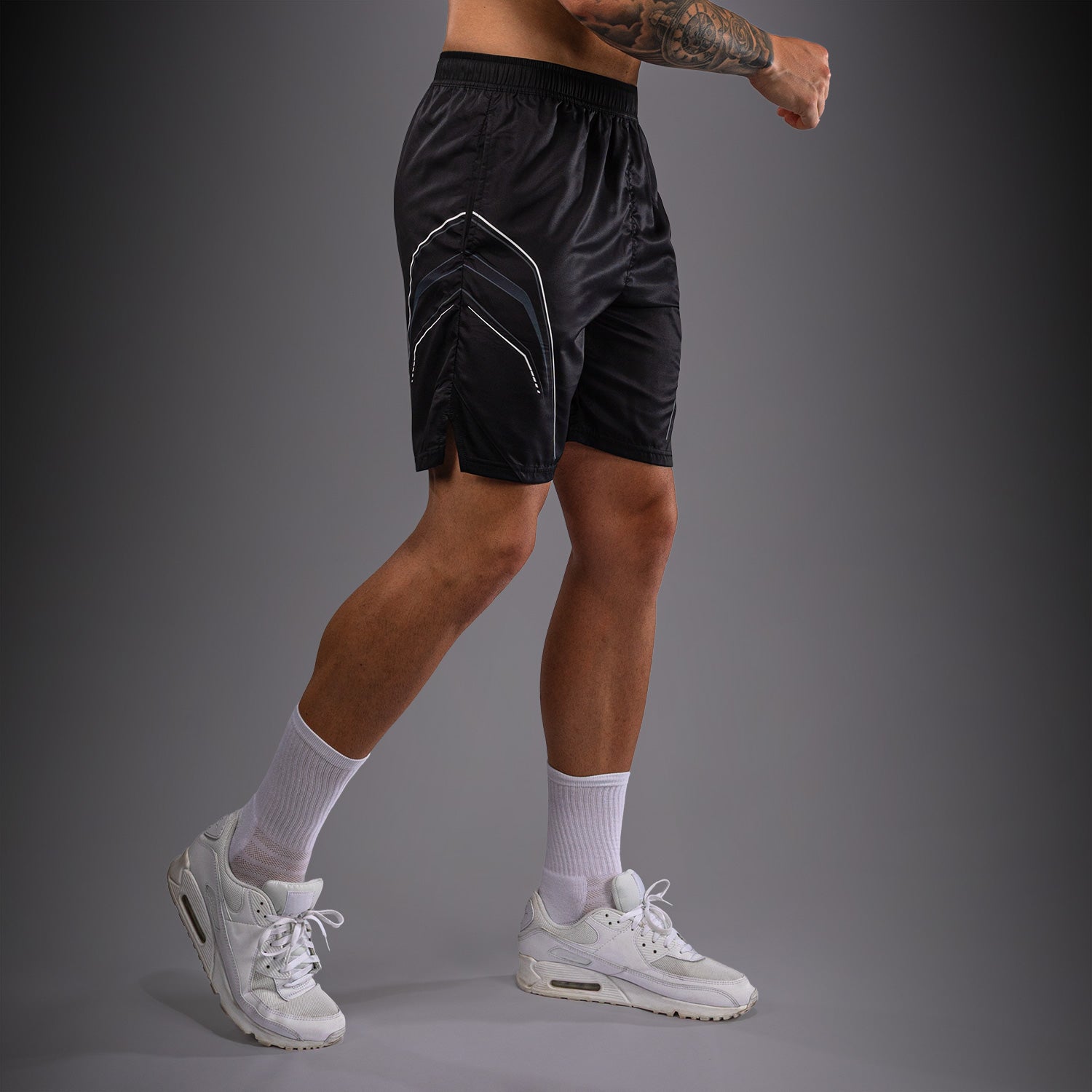 venum-streamline-trainingsshorts-herren-schwarz-wei image 4
