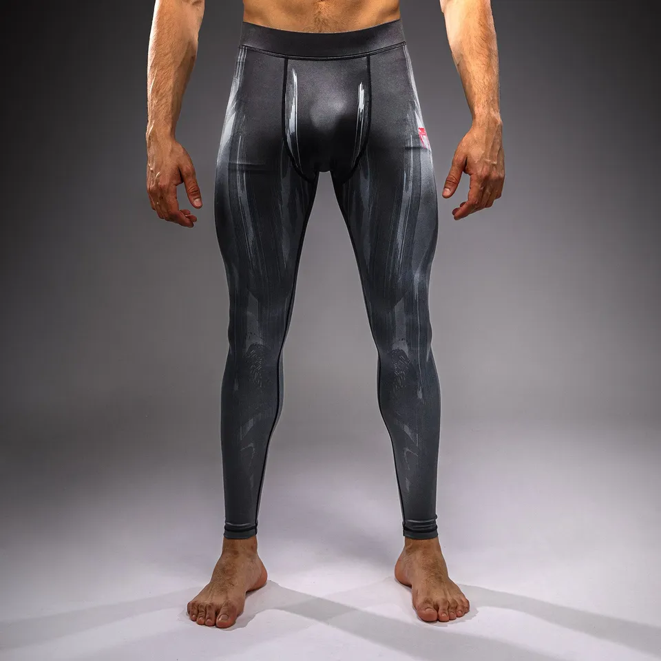 venum-demon-spats-kompressionsleggings-schwarz-grau image 1