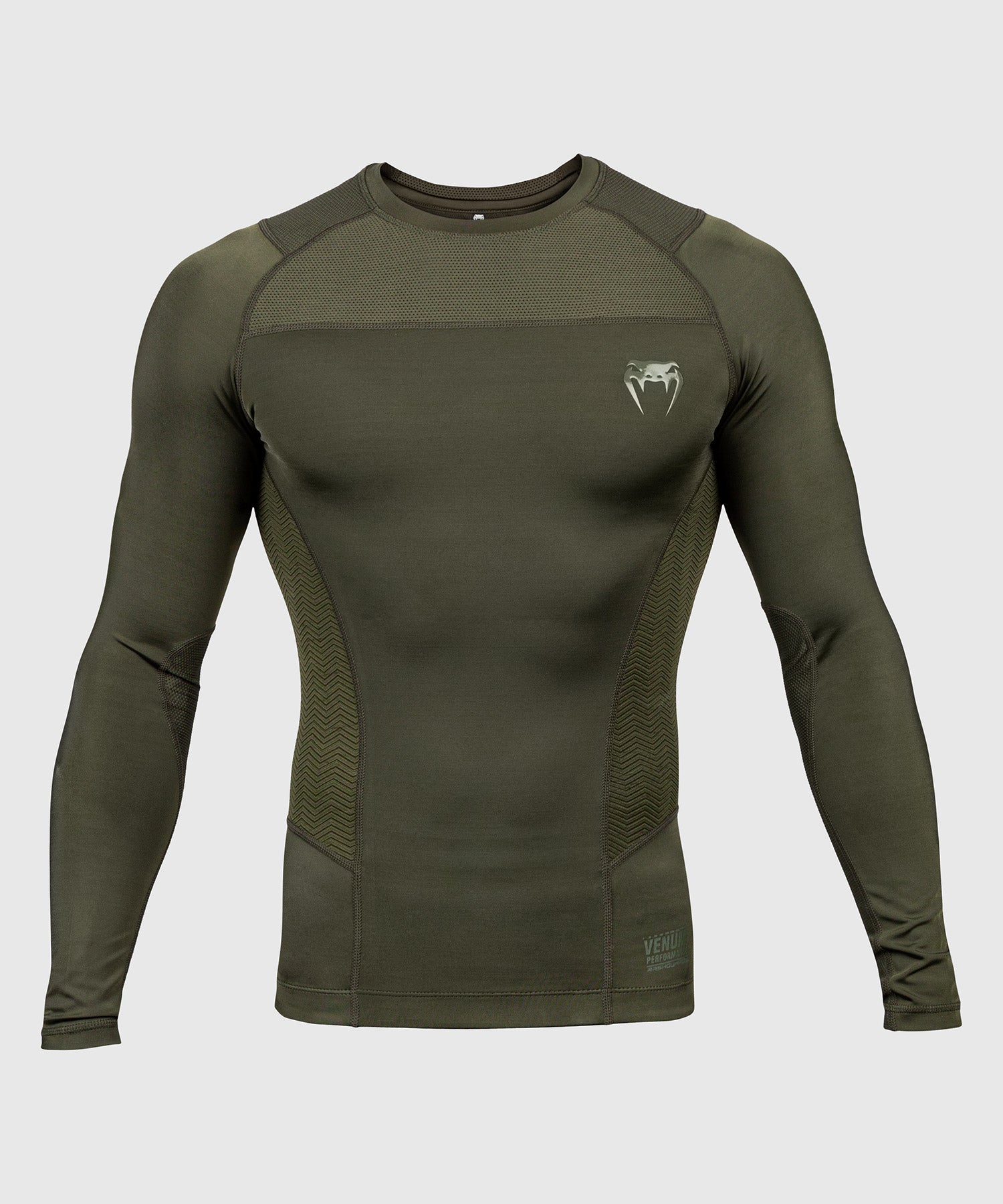 venum-g-fit-rashguard-langarm-herren-khaki image 1