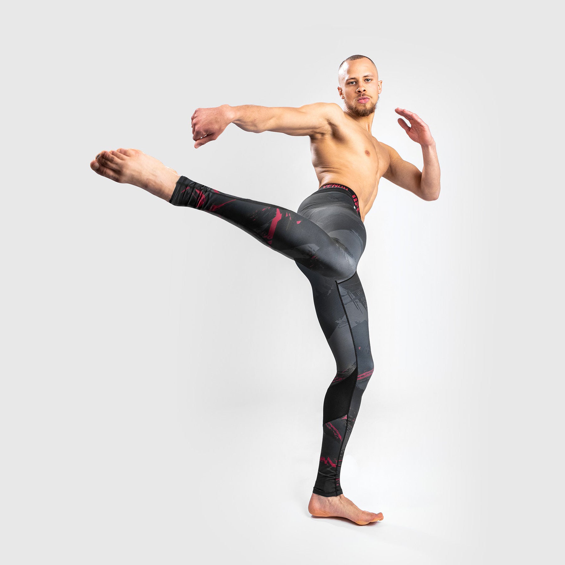 ufc-venum-authentic-fight-week-2-0-compression-pants-schwarz image 1