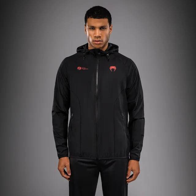 venum-x-roger-gracie-signature-trackjacke-herren-schwarz-rot image 1