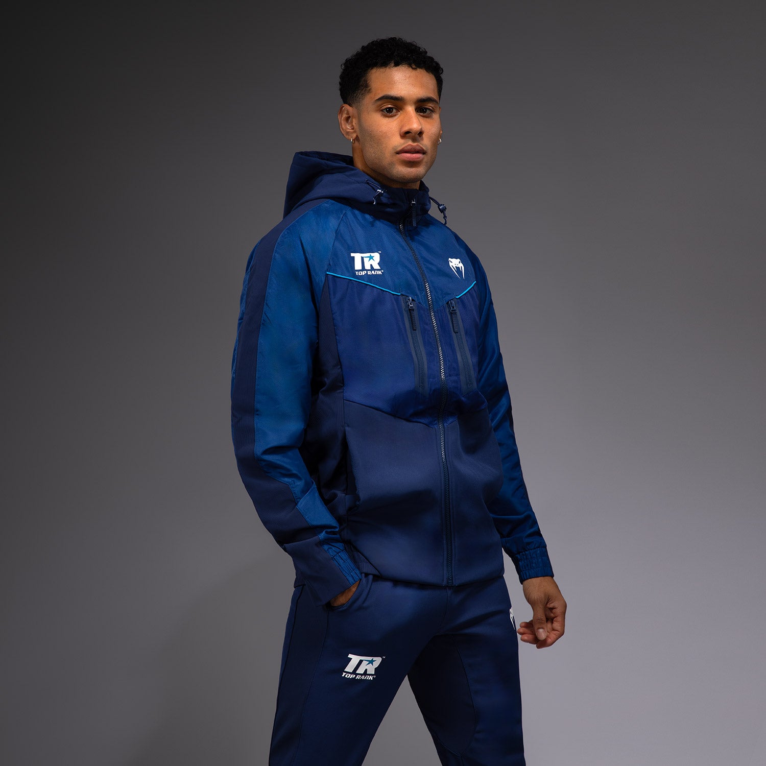 venum-x-top-rank-original-full-zip-hoodie-herren-marineblau image 2