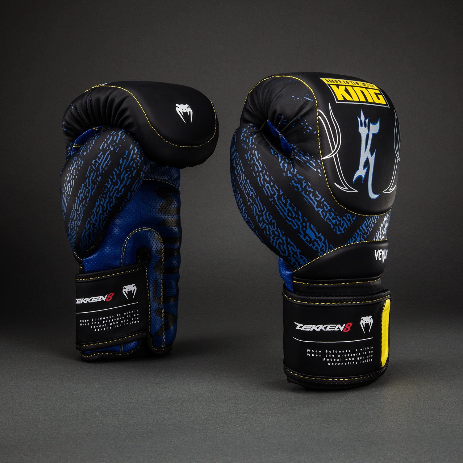 venum-x-tekken-8-boxhandschuhe-king-schwarz-gelb image 2