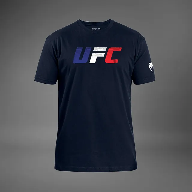 ufc-unrivaled-by-venum-t-shirt-french-flag-herren-marineblau image 1