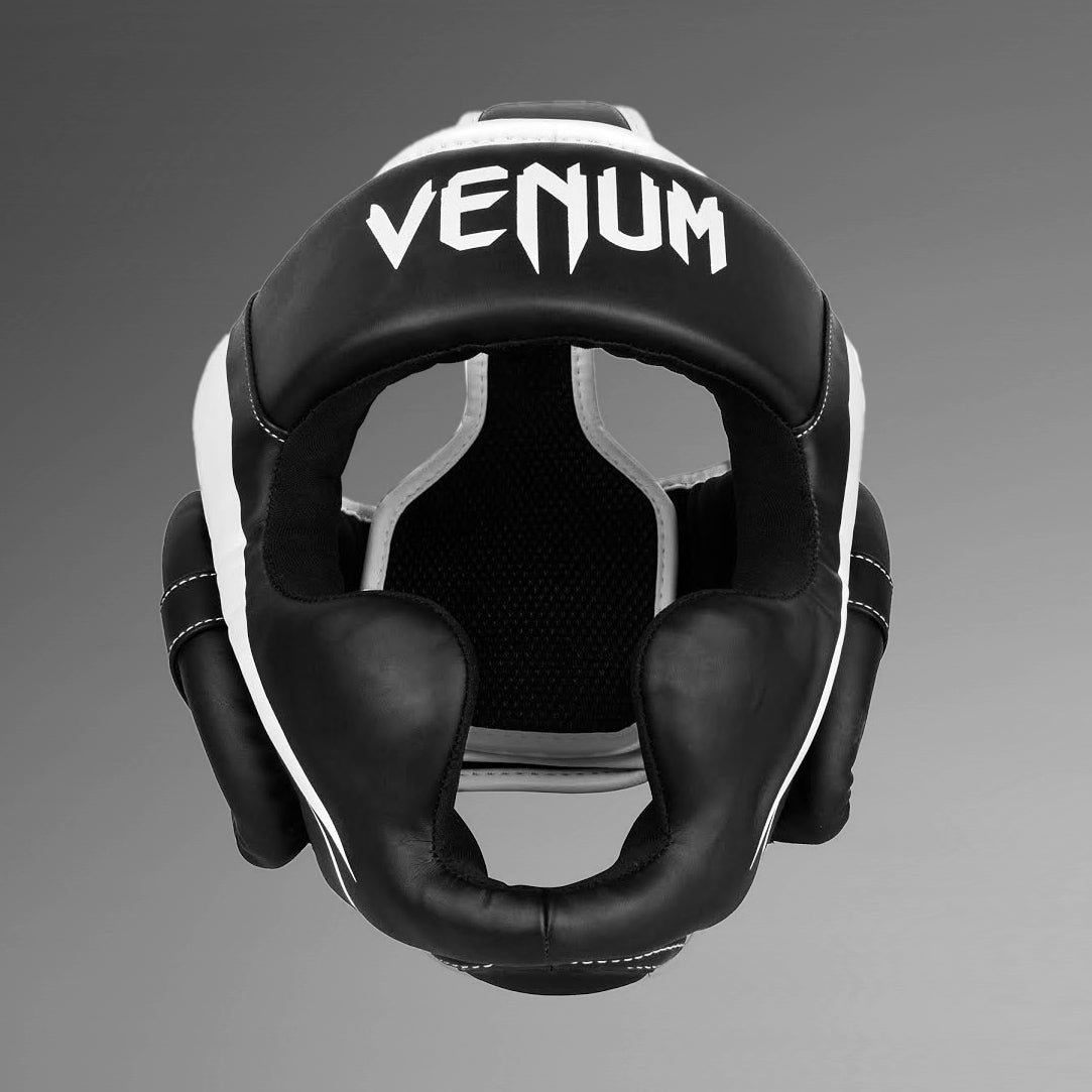 venum-elite-kopfschutz-schwarz-wei image 1
