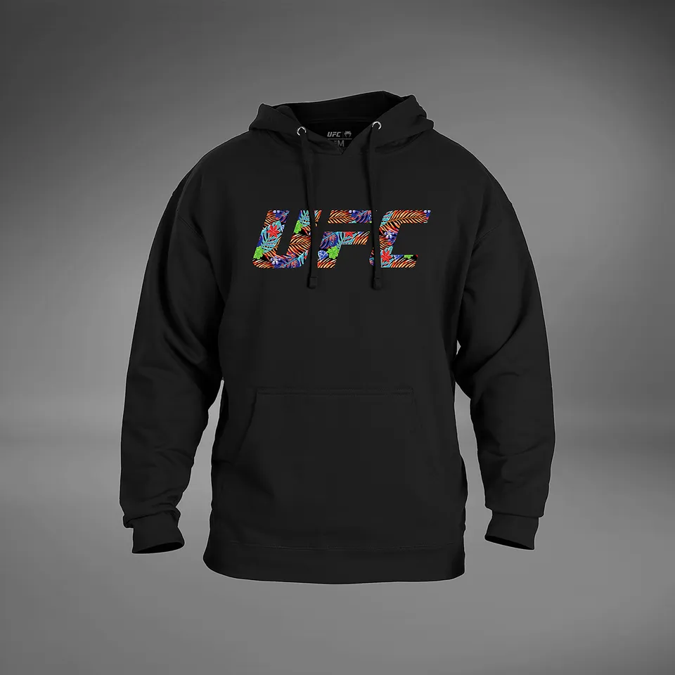 ufc-unrivaled-by-venum-dustin-poirier-herren-hoodie-schwarz image 1