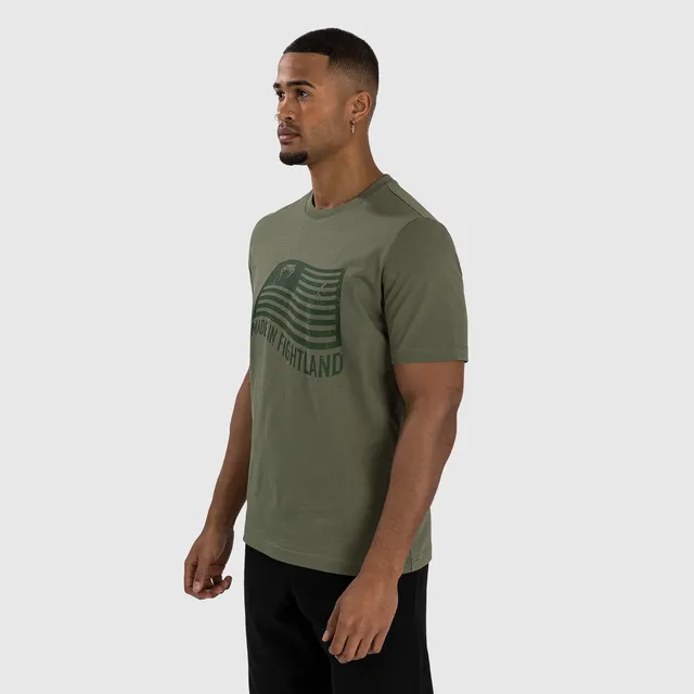 venum-made-in-fightland-t-shirt-herren-khaki image 1