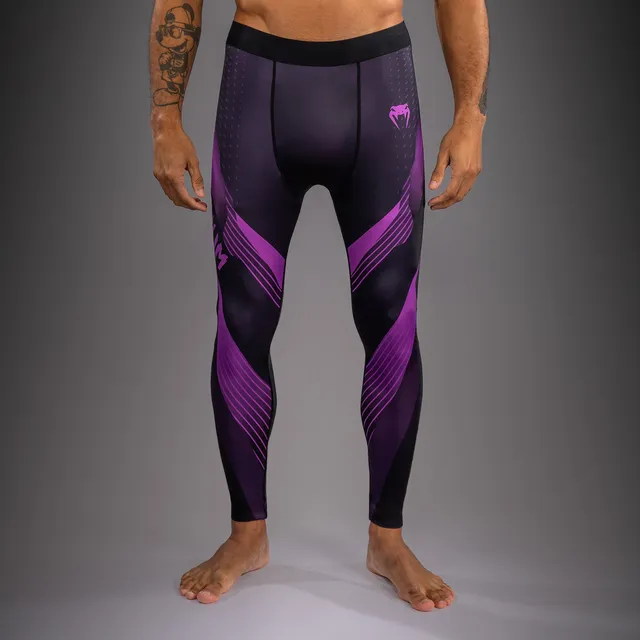 venum-no-gi-6-0-spats-leggings-schwarz-lila image 1