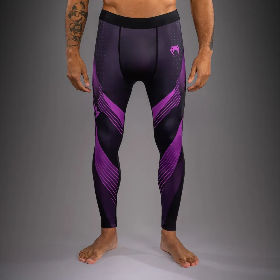 venum-no-gi-6-0-spats-leggings-schwarz-lila image 1