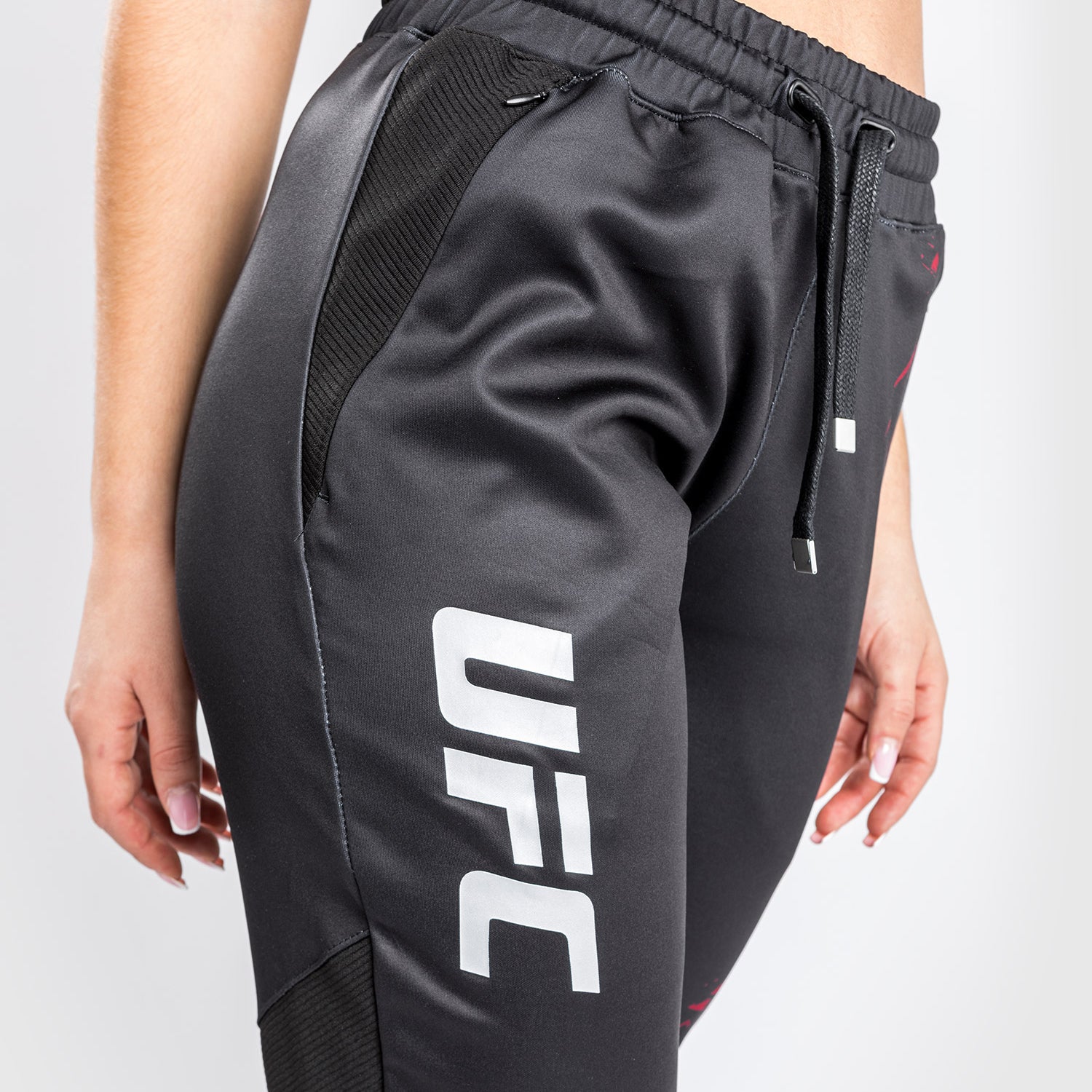 ufc-venum-authentic-fight-week-2-0-sweatpants-damen-schwarz-rot image 8