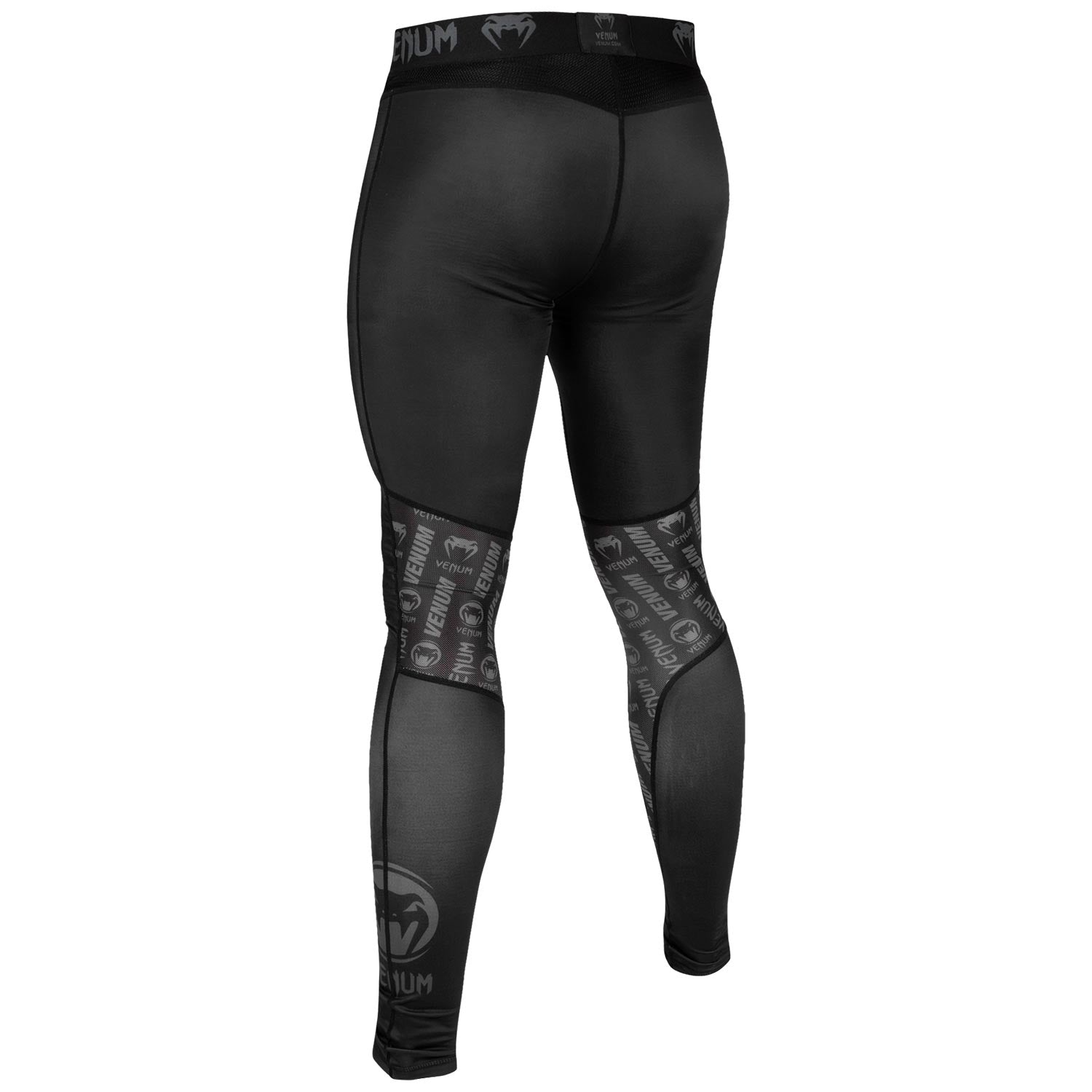 venum-logos-kompressionshose-schwarz-schwarz image 3