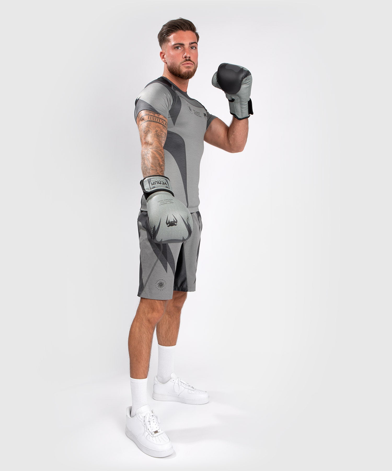 venum-stone-compression-shirt-kurzarm-mineralgr-n image 2