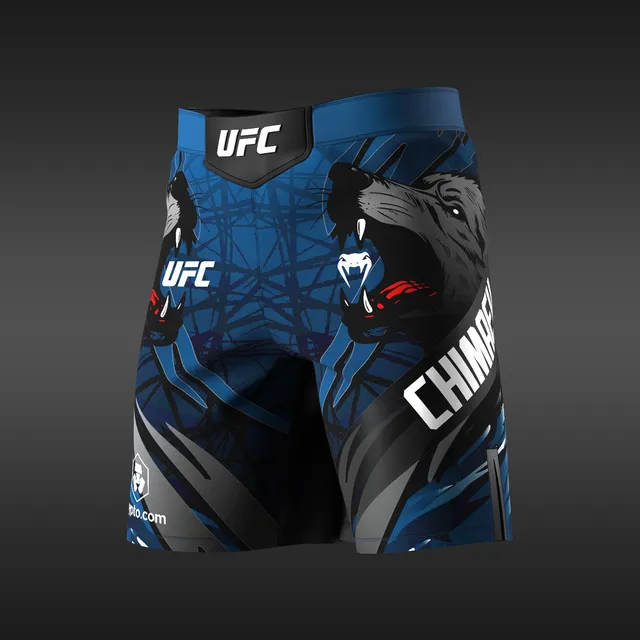 venum-ufc-unrivaled-by-venum-khamzat-chimaev-kampfshorts-lange-passform-blau image 1