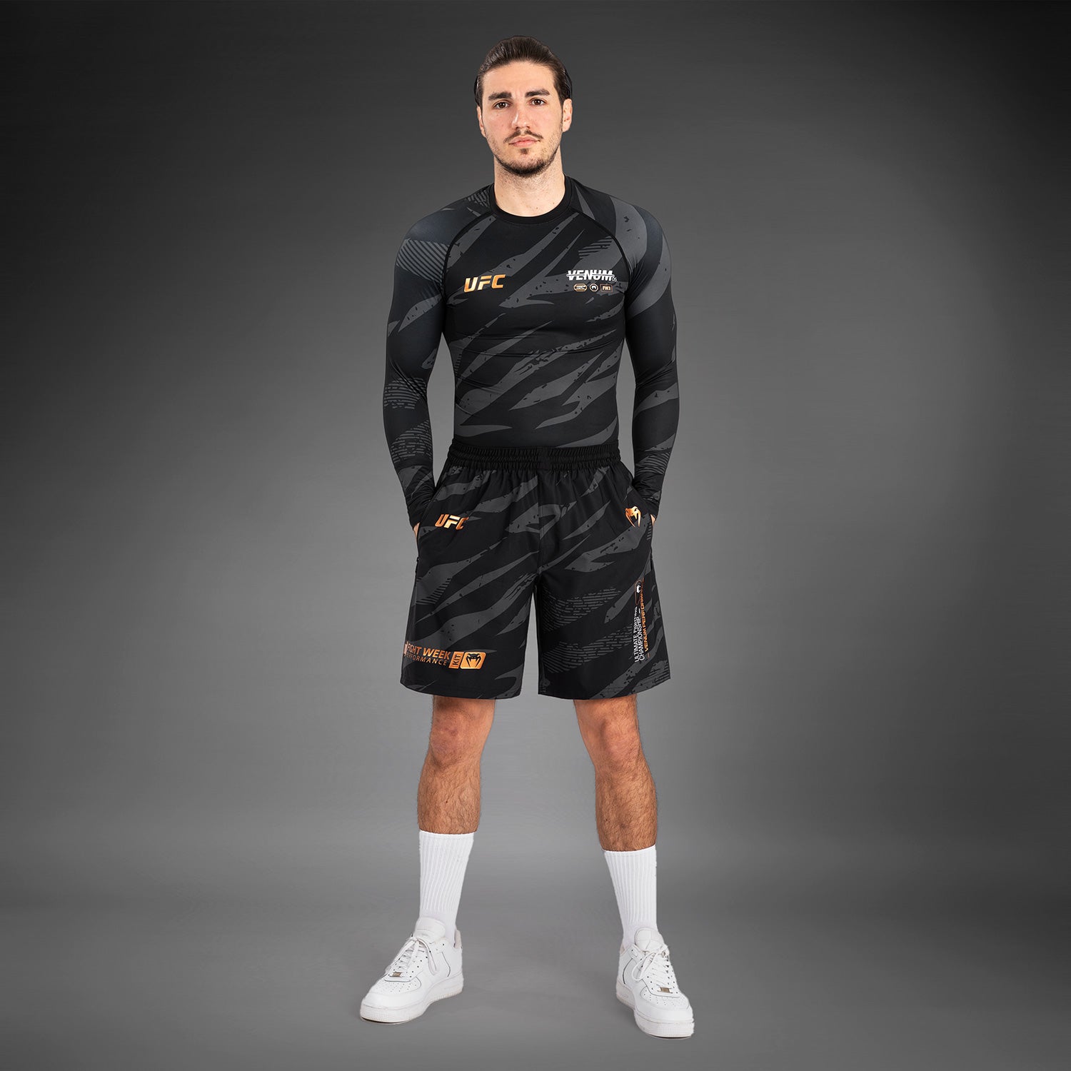 ufc-adrenaline-by-venum-fight-week-performance-shorts-herren-urban-camo image 2