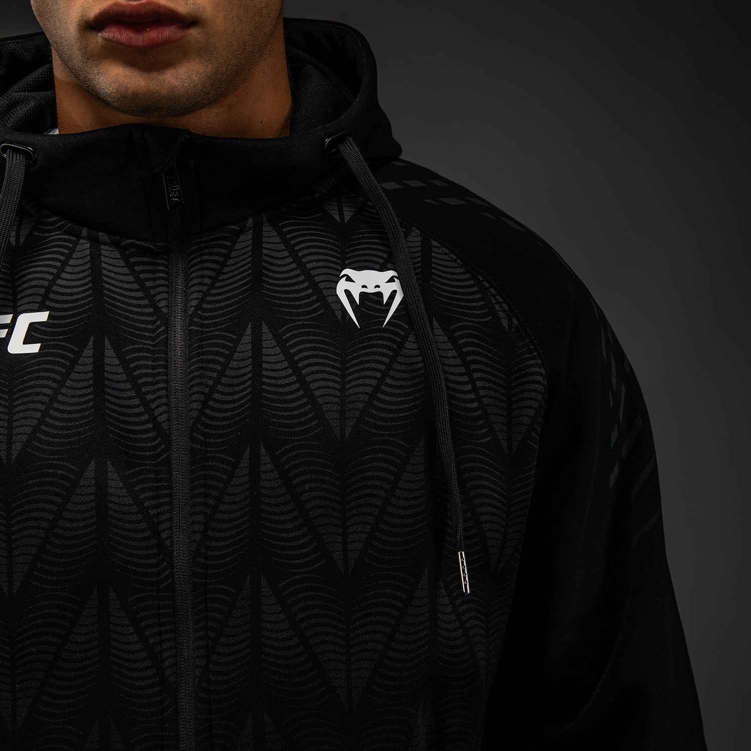 ufc-zenith-by-venum-replica-zip-hoodie-herren-schwarz image 6