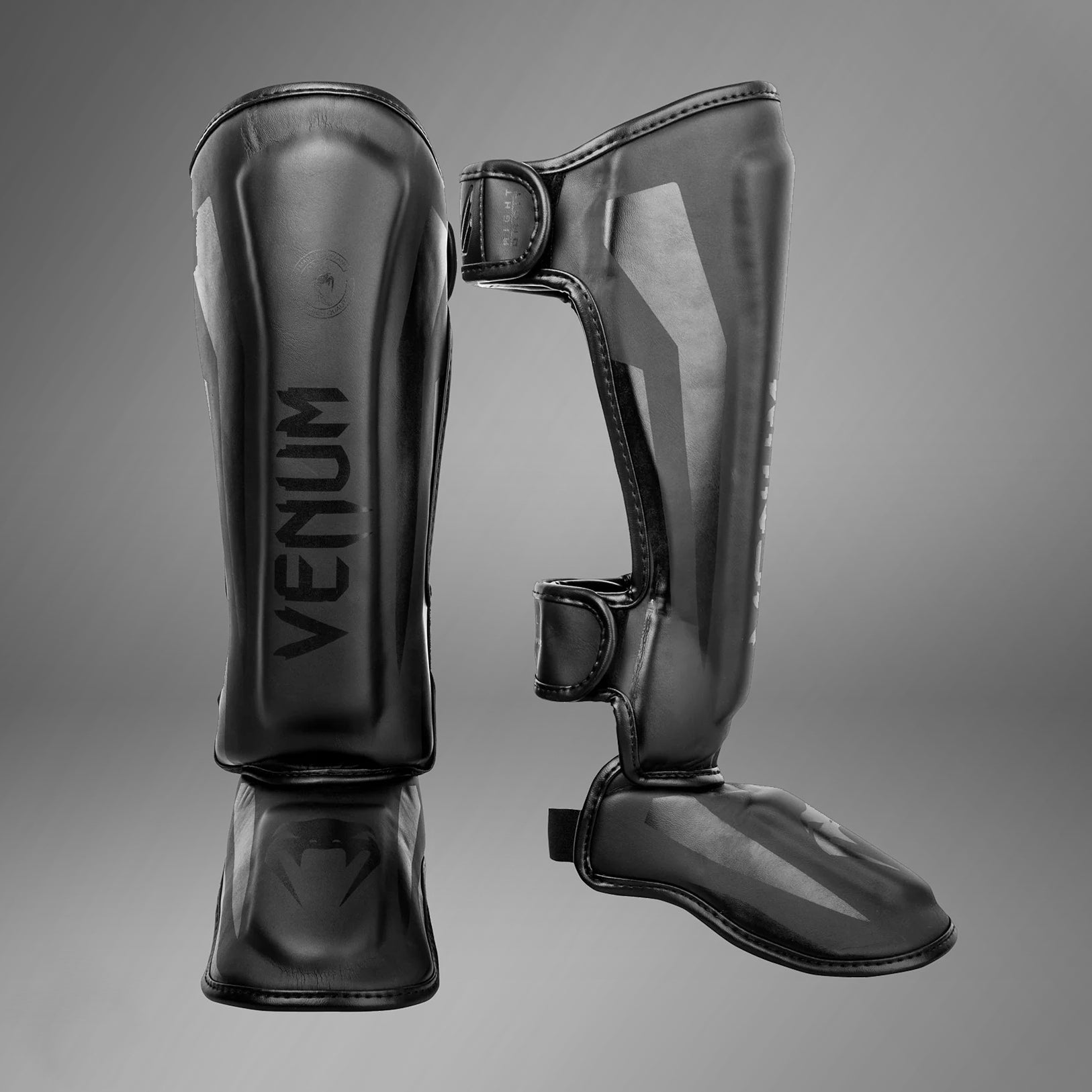venum-elite-kinder-schienbeinschoner-schwarz image 1