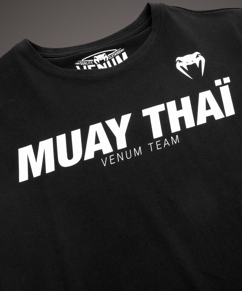 venum-muay-thai-vt-t-shirt-schwarz-wei image 3