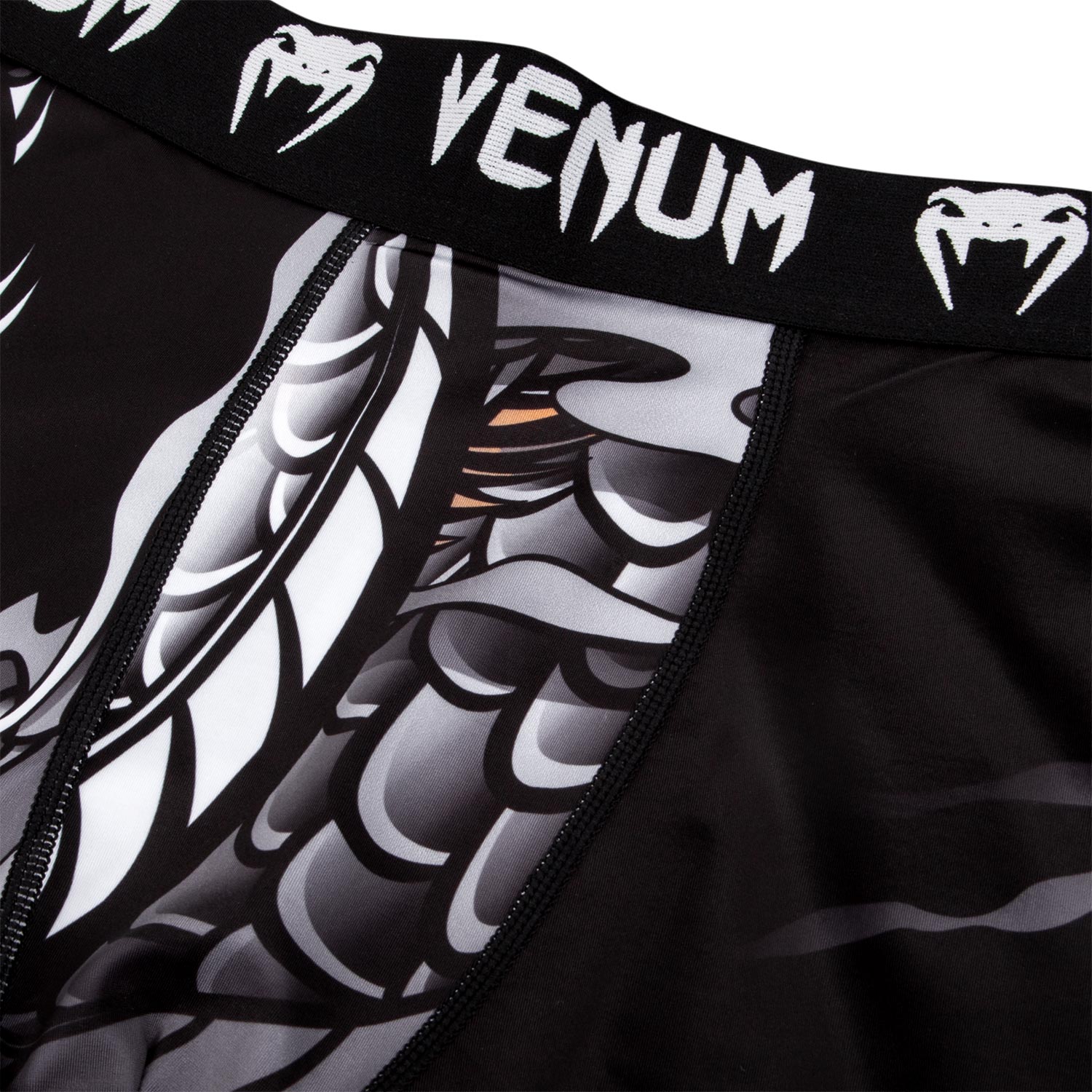 venum-dragon-s-flight-kompressionshose-schwarz-wei image 5