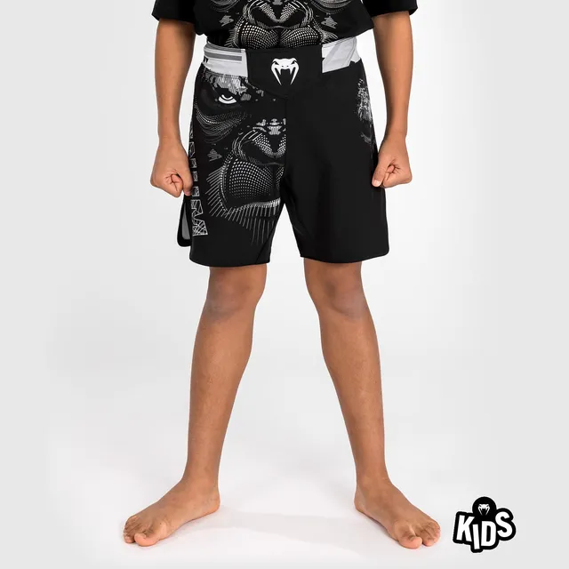 venum-gorilla-jungle-kinder-fightshorts-schwarz-wei image 1