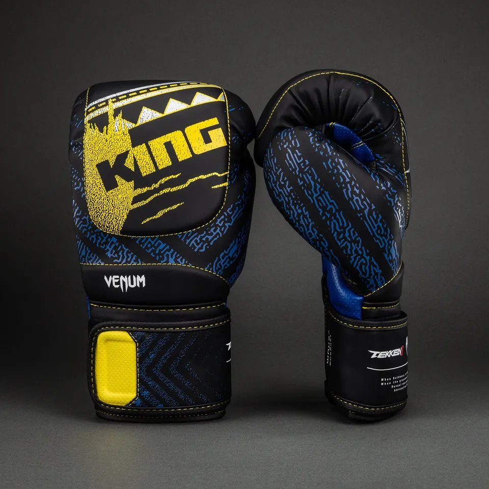 venum-x-tekken-8-boxhandschuhe-king-schwarz-gelb image 1