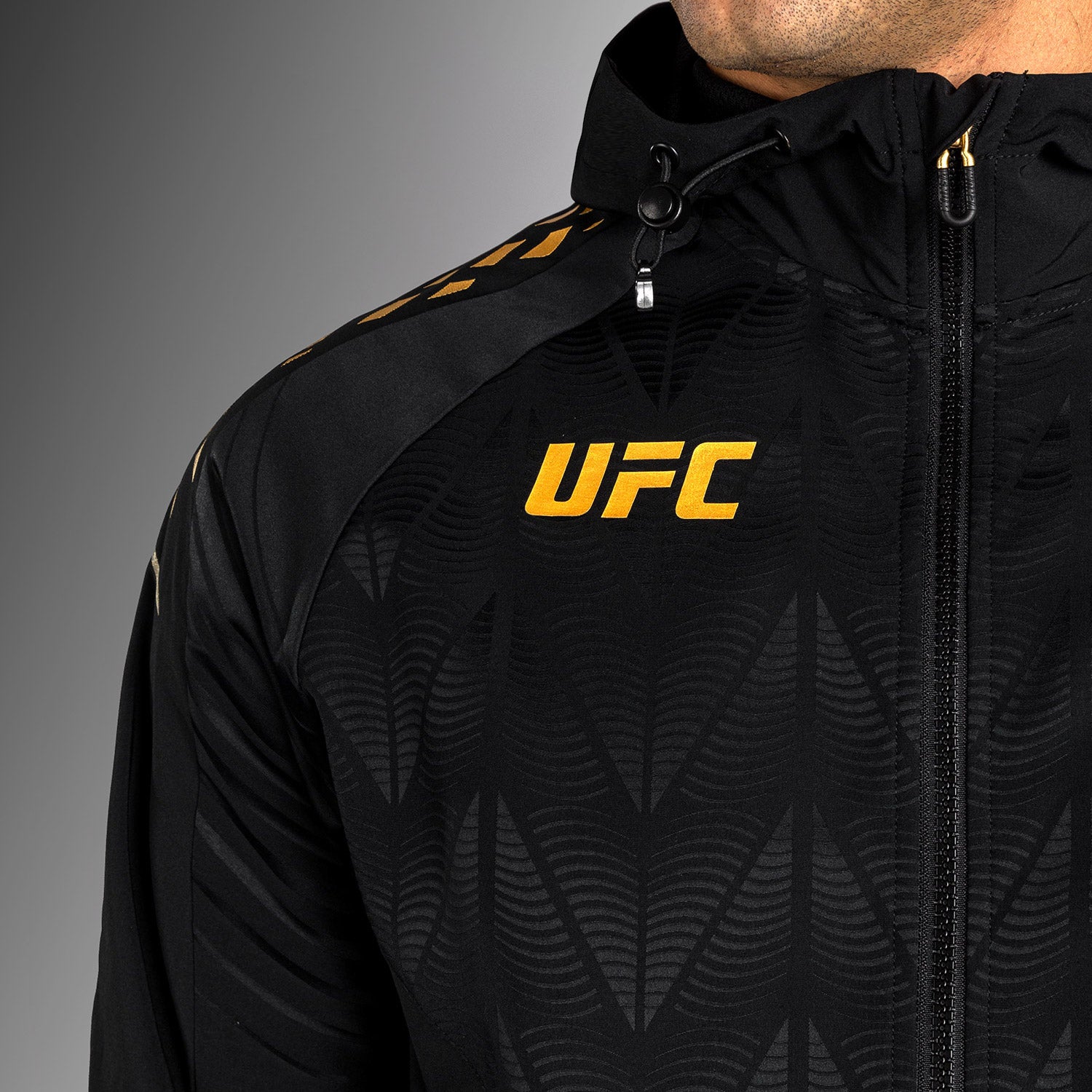 ufc-zenith-by-venum-authentic-fight-night-kapuzenjacke-herren-champion-schwarz-g image 8