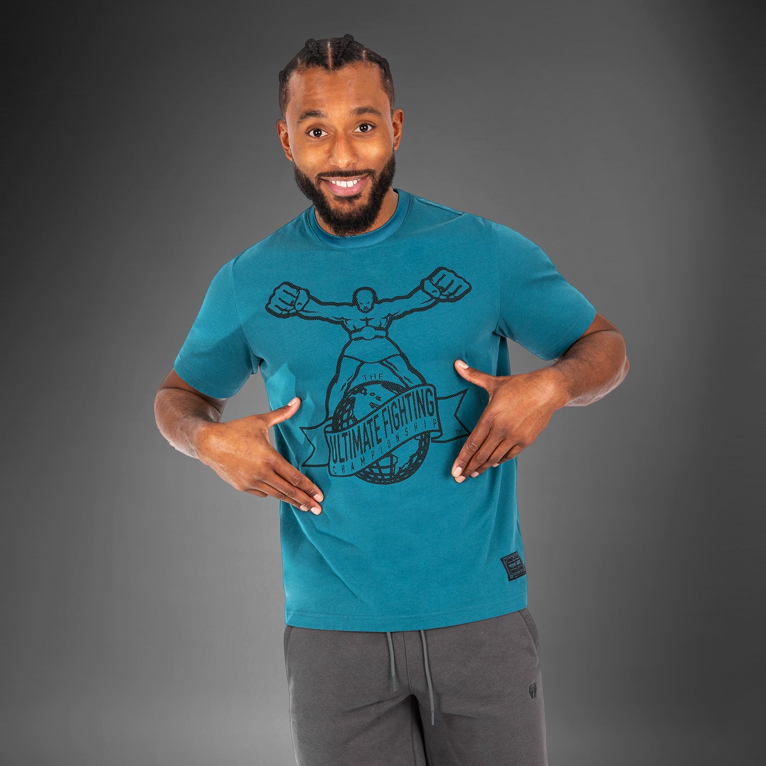 ufc-by-venum-ulti-man-t-shirt-blau image 3