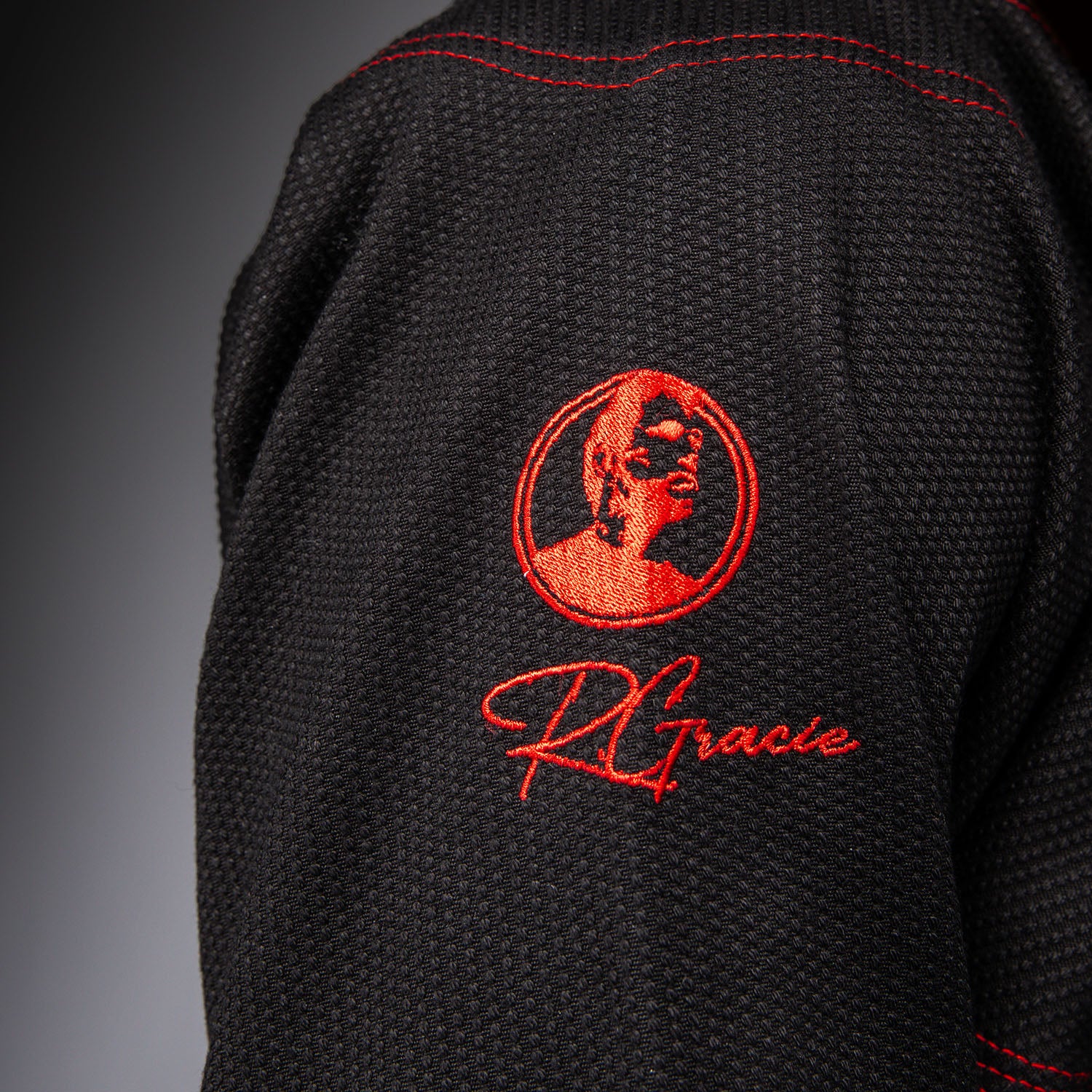 venum-x-roger-gracie-signature-bjj-gi-schwarz-rot image 7