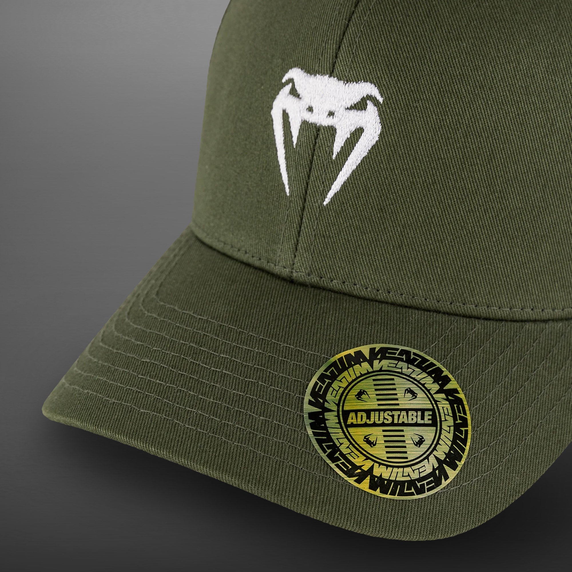 venum-classic-2-0-kappe-jungle-khaki-baseballcap-mit-sticklogo image 4