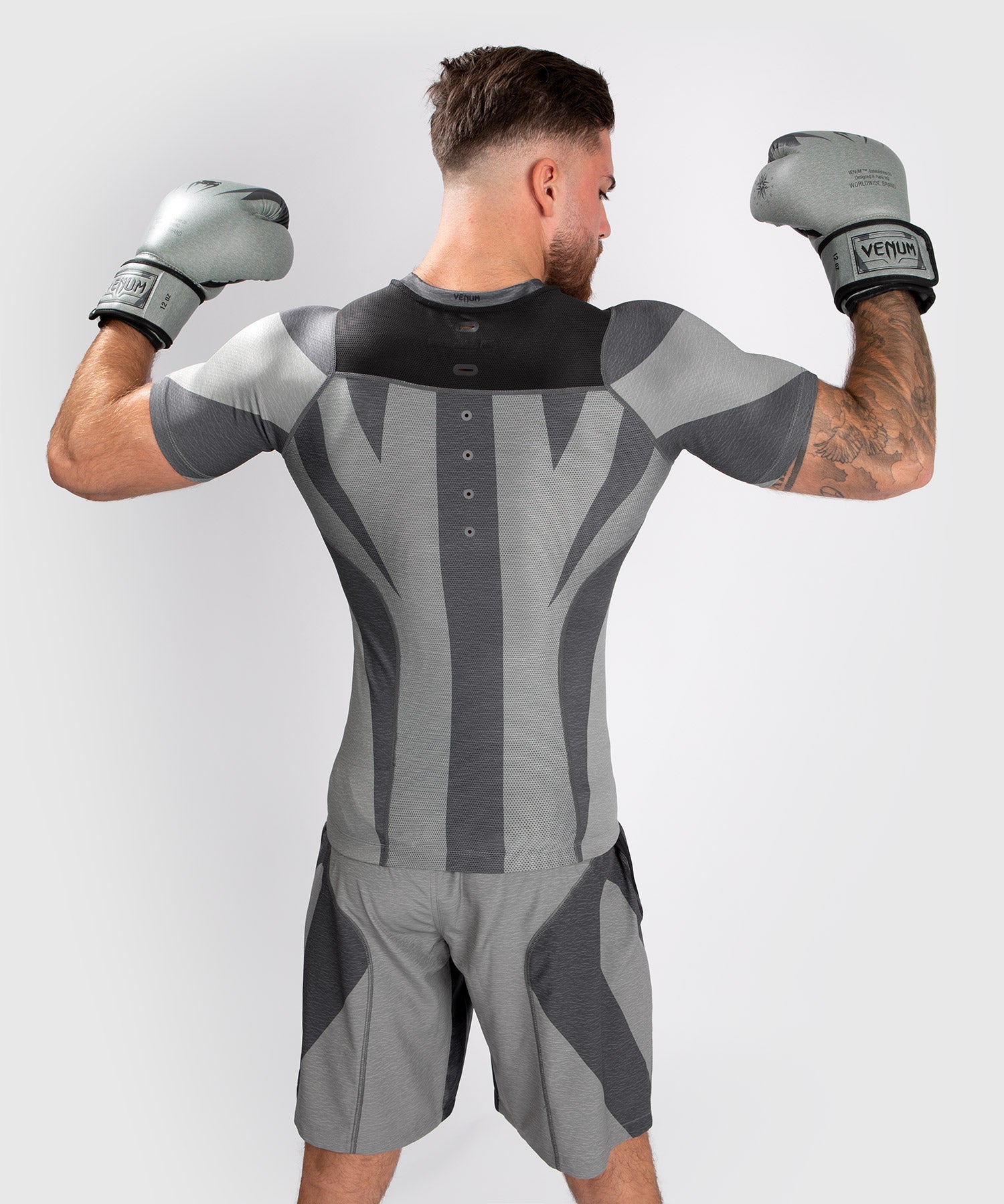 venum-stone-compression-shirt-kurzarm-mineralgr-n image 4