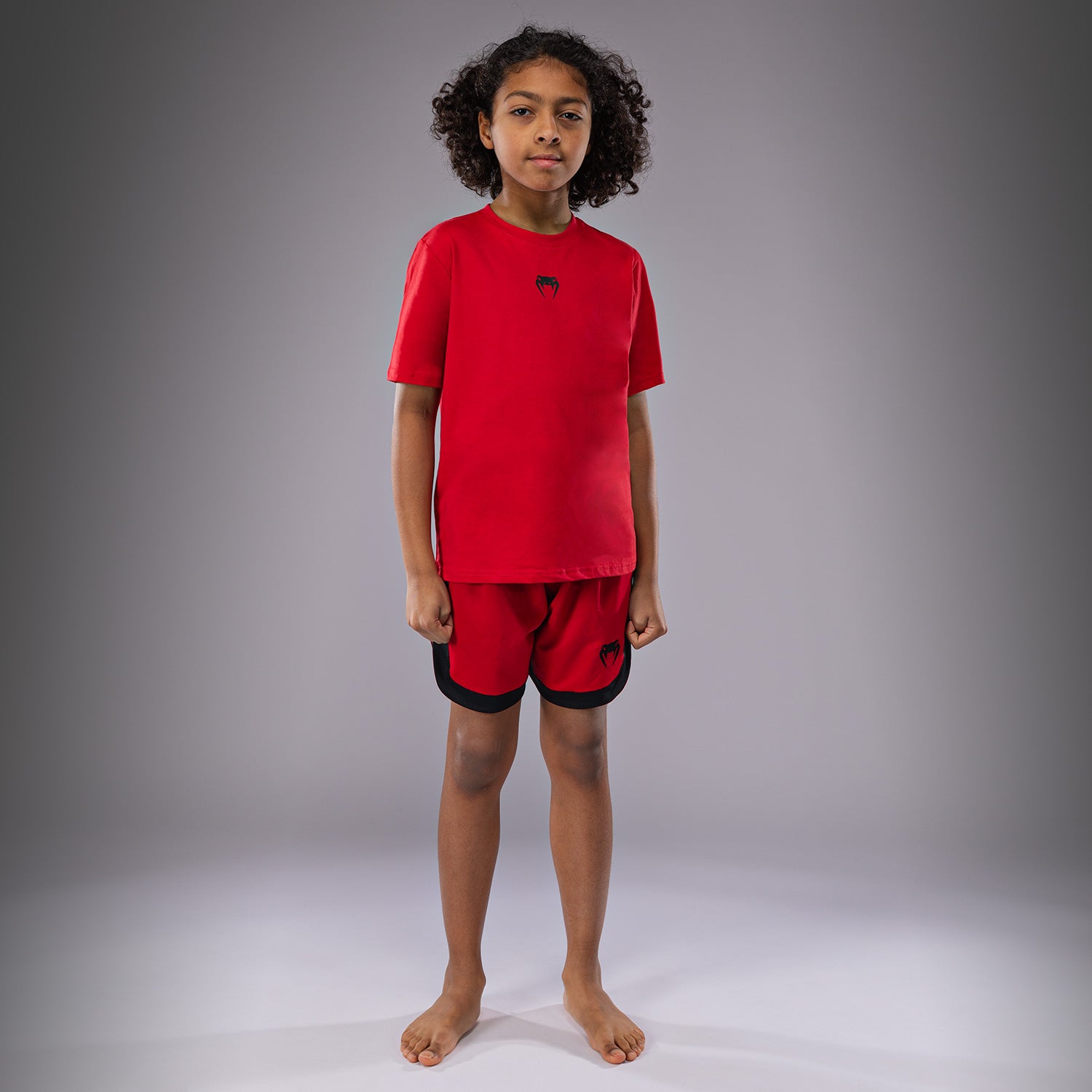 venum-contender-kids-t-shirt-kirschrot image 1