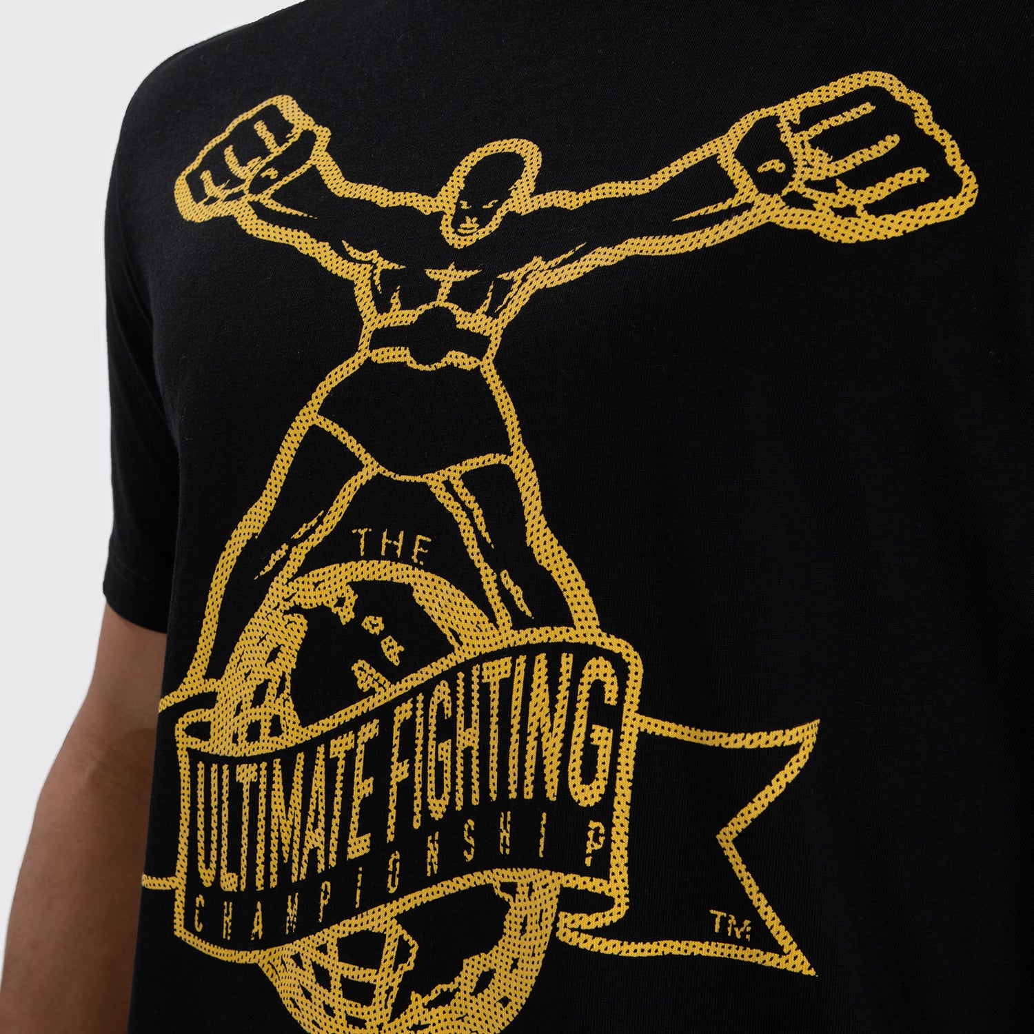 ufc-by-venum-ulti-man-t-shirt-herren-schwarz-gelb image 4
