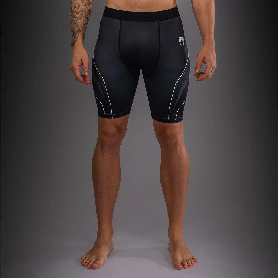 venum-streamline-vale-tudo-shorts-schwarz-wei image 1